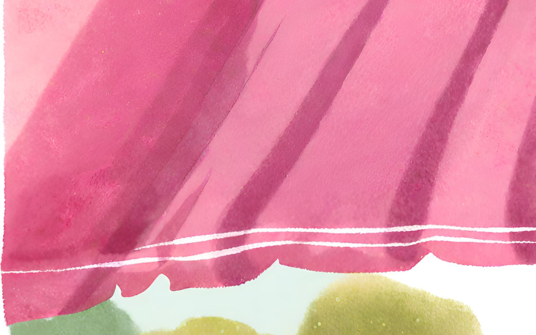 A shade cloth over the back window.